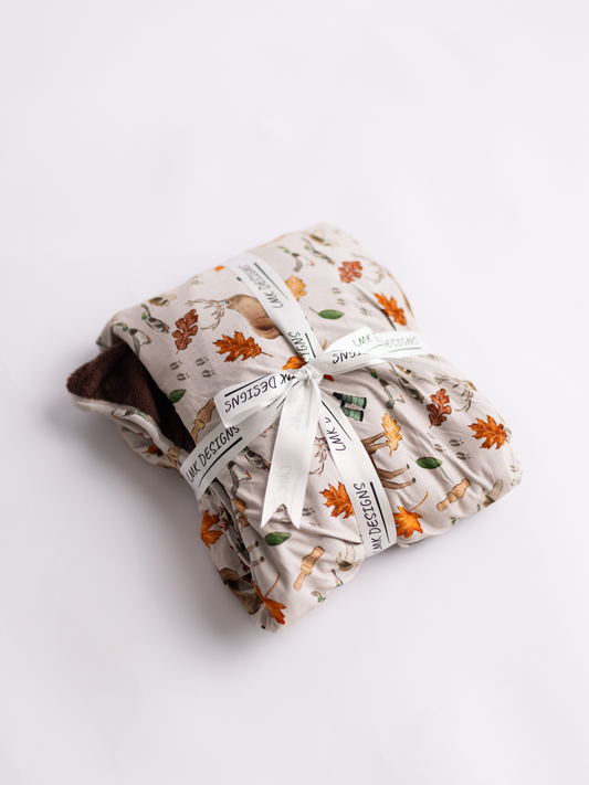 Gone Hunting Plush Blanket