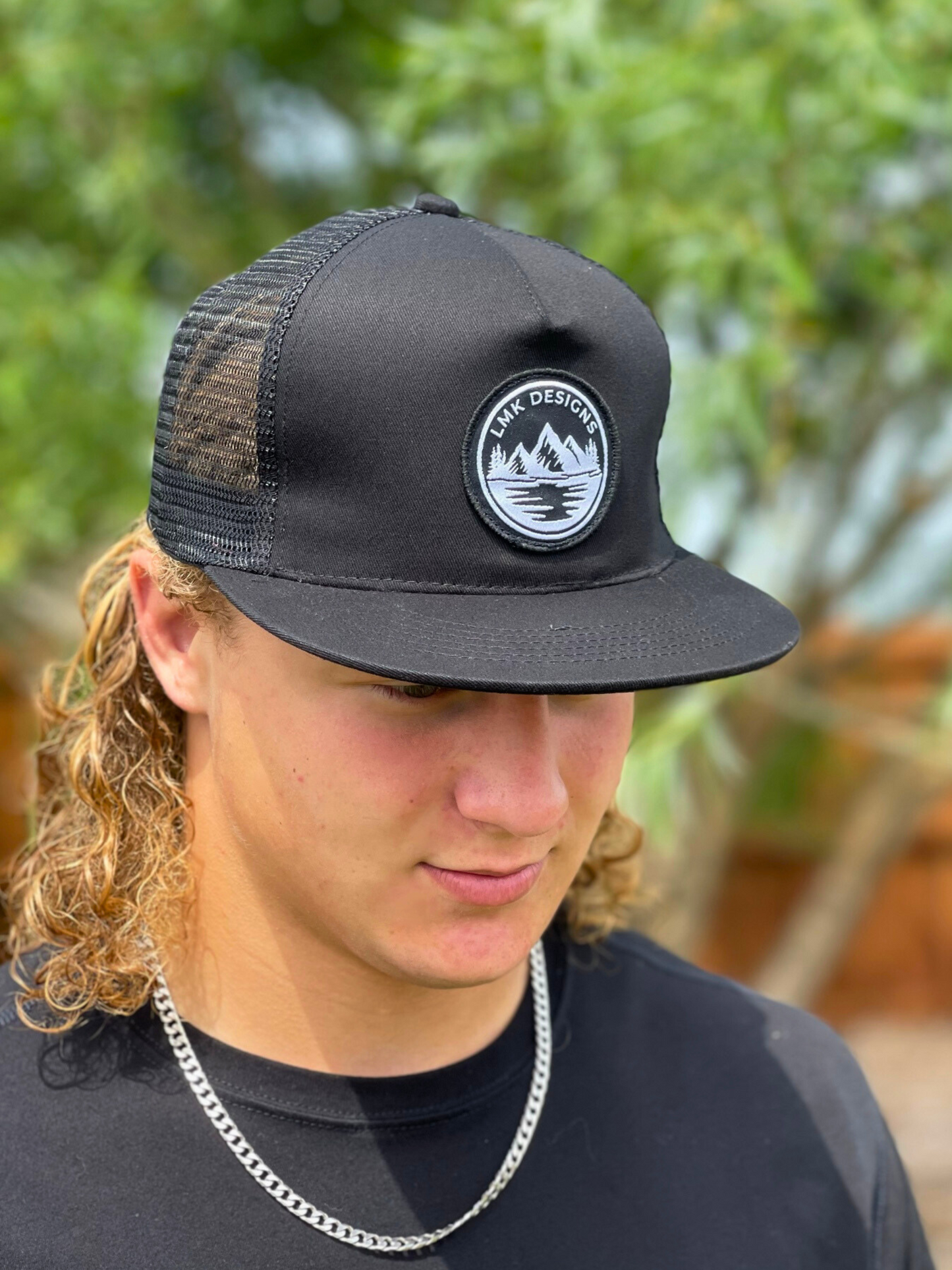 Black/White Snapback