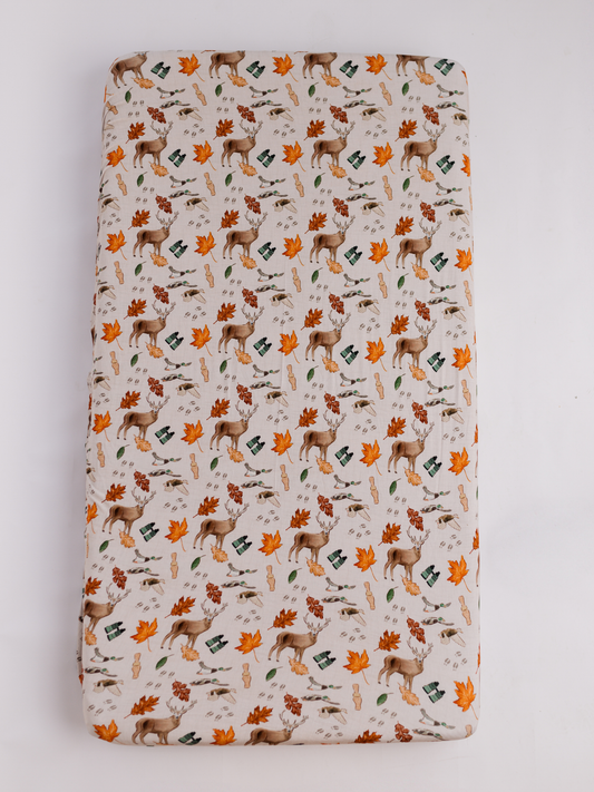 Gone Hunting Crib Sheet