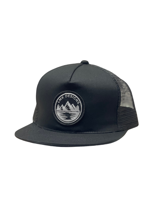 Black/White Snapback