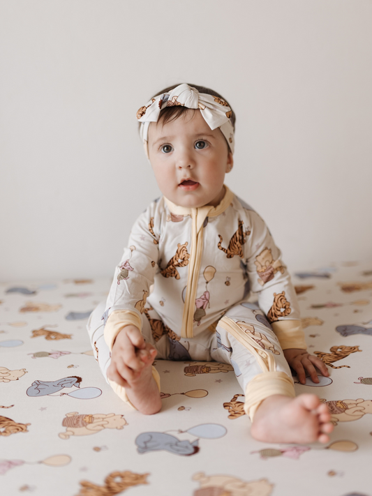 Sweet as Honey Zipper Romper