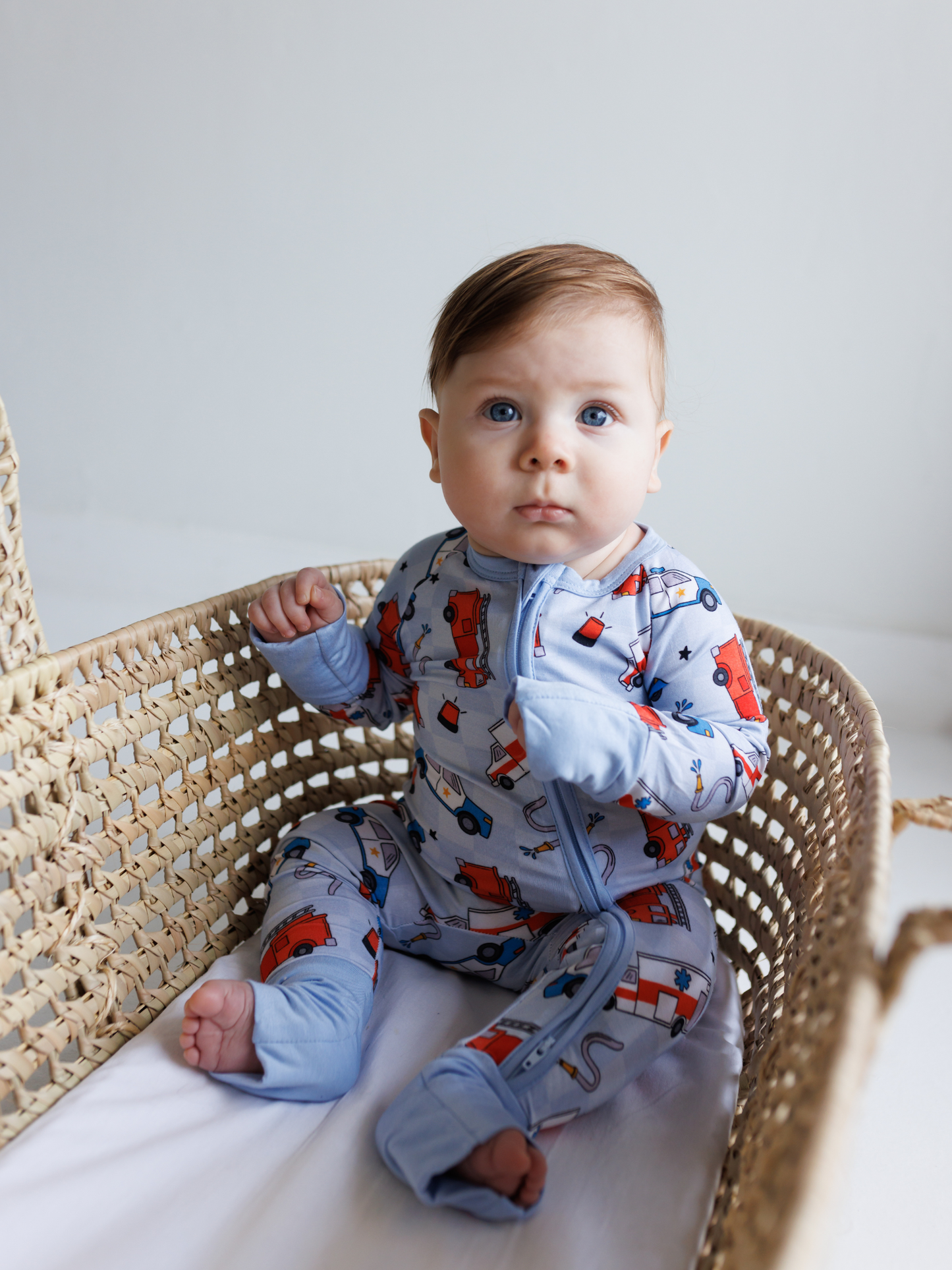 First Responder Zipper Romper