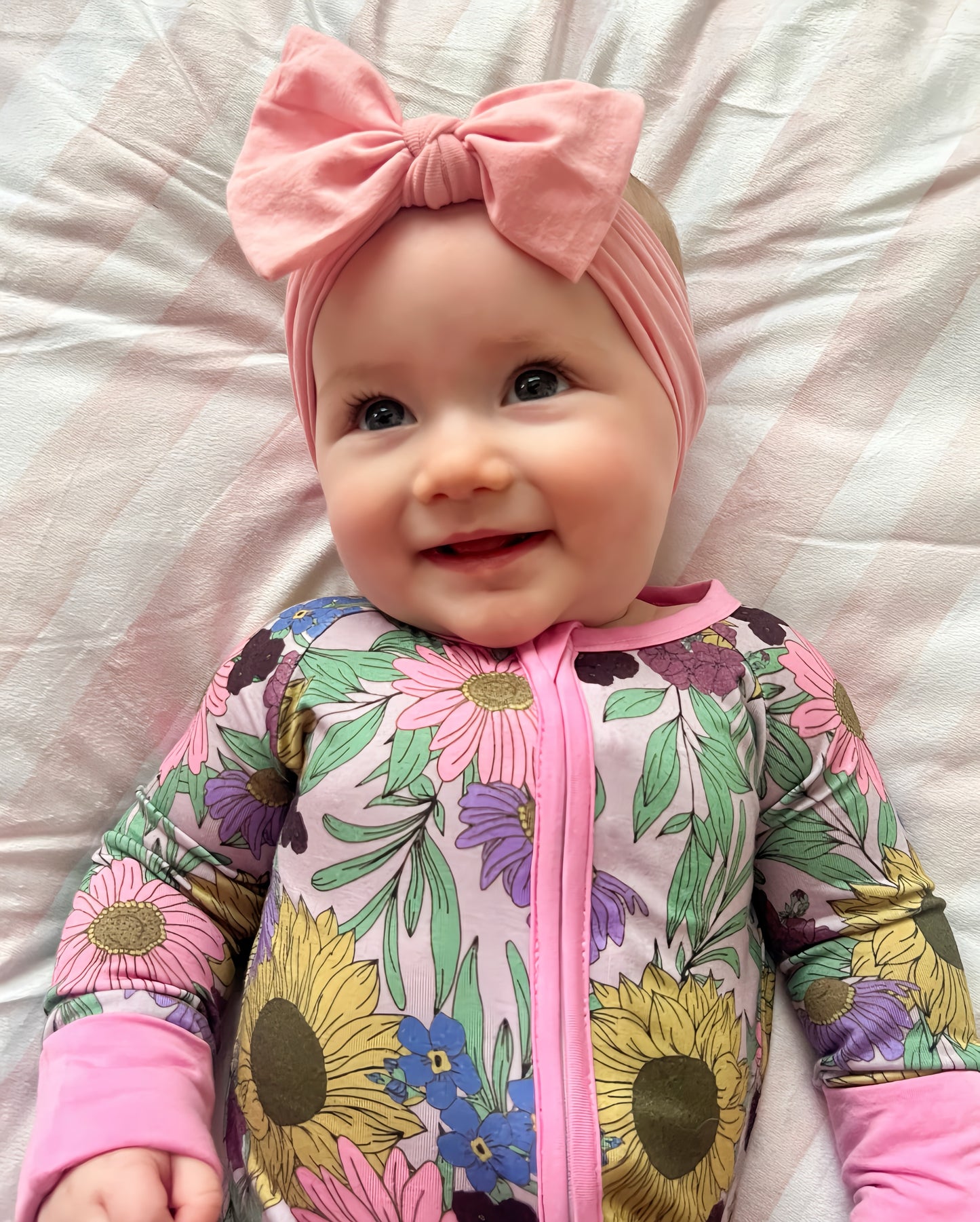 Petals & Posies Zipper Romper