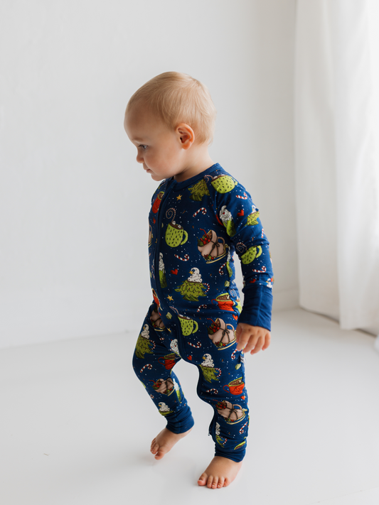 Whoville Holiday Zipper Romper