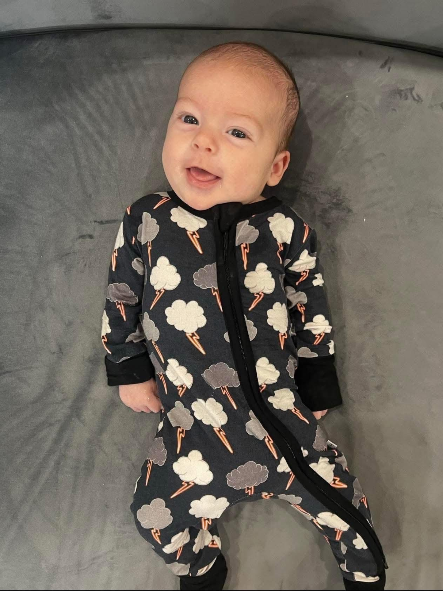 Thunder Buddies Zipper Romper - HH