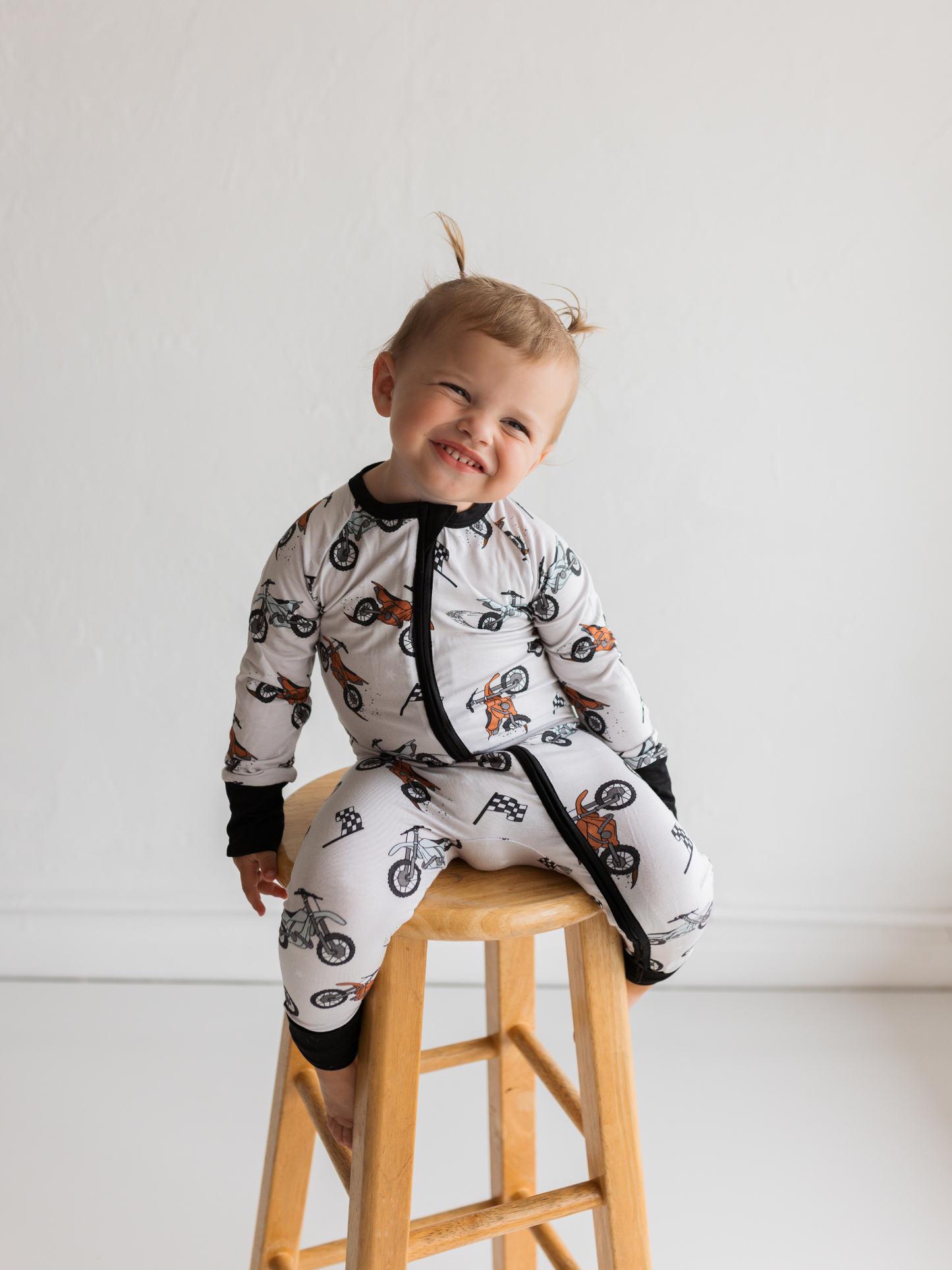 Full Throttle Zipper Romper