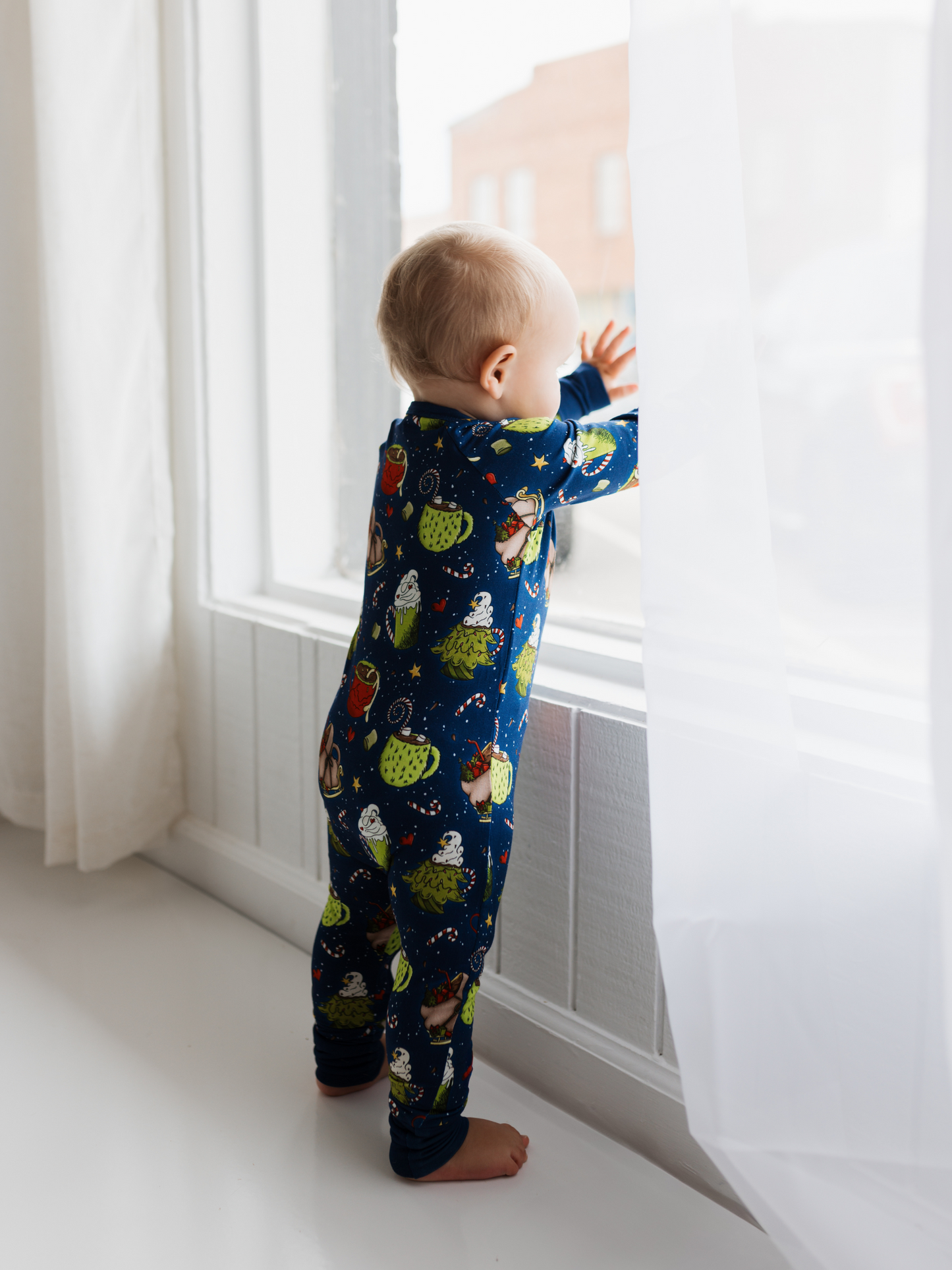 Whoville Holiday Zipper Romper