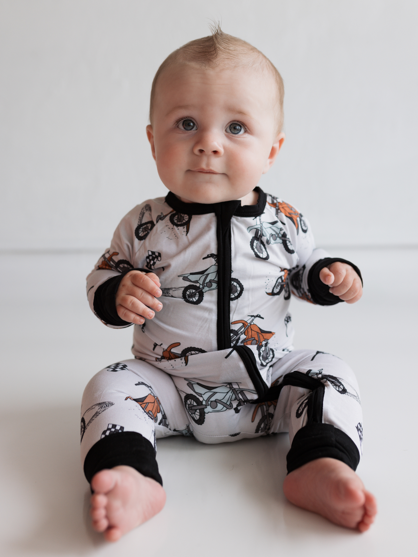 Full Throttle Zipper Romper