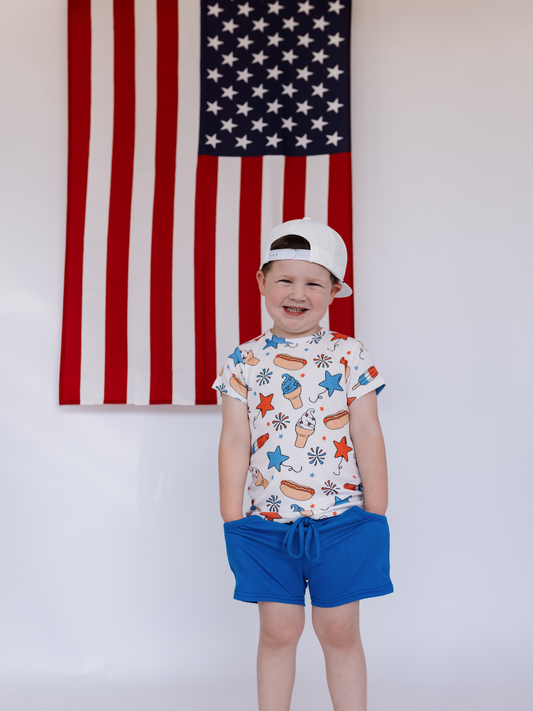 American Dream 2pc Short Set