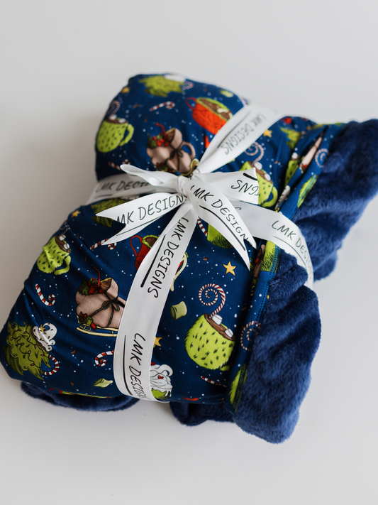Whoville Holiday Plush Blanket
