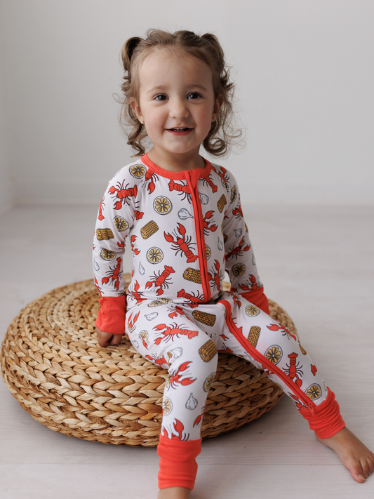 Cajun Cutie Zipper Romper