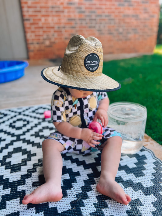 Childrens Straw Sun Hat