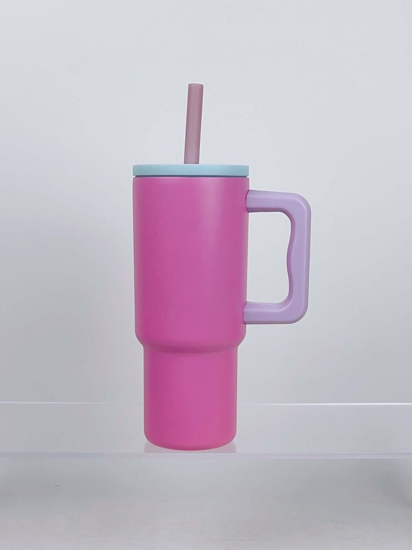 24oz Tumbler with Silicone Straw