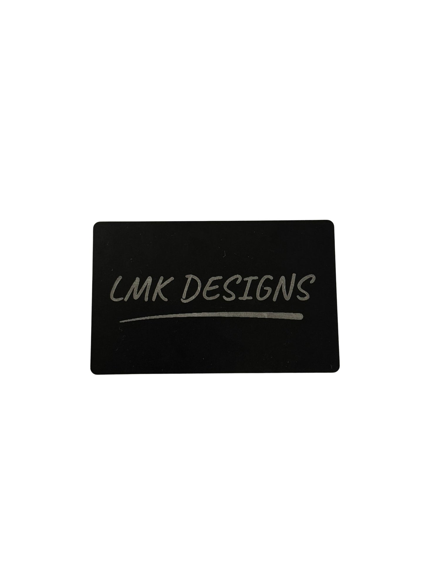 Metal business card