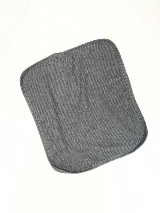 Ribbed Heather Grey Security Blanket